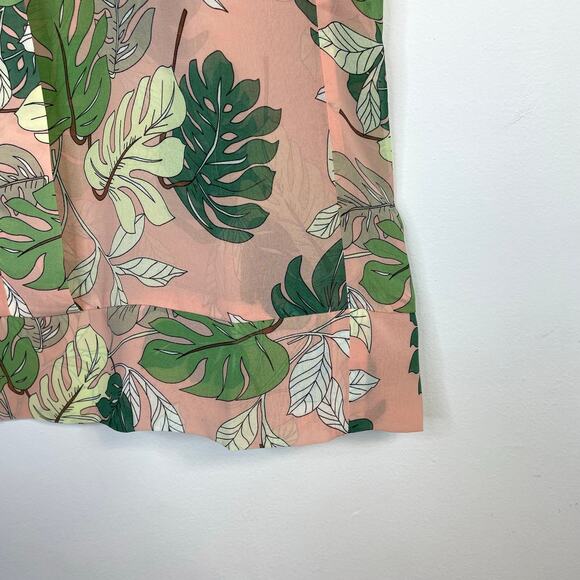 Cabi Monstera Tropical Flowy Sleeveless Tank Top Blouse preppy 5351 Womens M - Picture 6 of 14